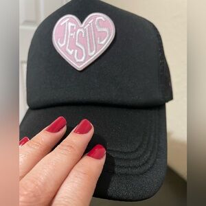 NEW Spiritual Christian JESUS Christ Black SnapBack Trucker Cap